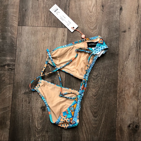 NWT MINKPINK BOHO BIKINI TOP SIZE SMALL - Picture 6 of 8